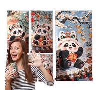 Buste rosse di Capodanno cinesi, buste cinesi, 6 buste di Capodanno di Hong Bao, buste in argento liquido, busta fortunata, accessori dell'anno per la festa