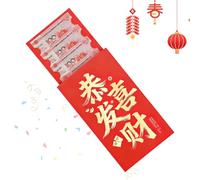 Buste Rosse - Dimensioni 35x20 Cm Decorazioni Festive Giganti 2026 - Busta Rossa Cinese Portafortuna Per Il Capodanno | Per Matrimonio Vacanze Feste Forniture Celebrazioni Famiglia Bambini Adulti Coll