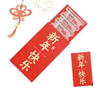 Buste Rosse Per Il Capodanno Cinese,Portasoldi Tradizionale Di Dimensioni 35x20 cm | Pacchetti per il Capodanno Cinese,Per La Festa Di Primavera, Riunioni, Famiglia, Bambini, Adulti E Dipendenti