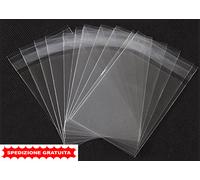 BUSTE SACCHETTI TRASPARENTI CELLOPHANE NEUTRE CON PATELLA ADESIVA PER ALIMENTI