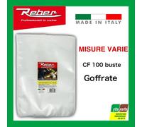 BUSTE SACCHETTI UNIVERSALI SOTTOVUOTO GOFFRATI VARIE MISURE CF 100 BUSTE REBER