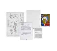 BUSTE SENZA FORATURA TRASPARENTI 35X50 CM 25 PEZZI PER DOCUMENTI E ARCHIVIAZIONE