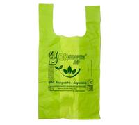 Buste Shopper 6 Kg con Manico - Biodegradabili Compostabili 34x65