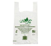 BUSTE SHOPPER COMPOSTABILI Maxi gr.12,5 - 30+20x60 cf.500 pz