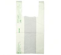 Buste Shoppers Sacchetti Biodegradabili Riutilizzabili con Manici, 1-2-4 Pacchi