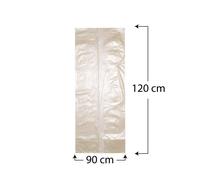 Buste spazzatura 90x120 ambra nero sacchi per immondizia resistenti rifiuti 80m