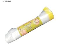 Buste spazzatura CHEAPY BAG SACCO TRASPARENTE rifiuti immondiz. 70x105 cm-pz200