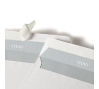 Buste Strip 80 Blasetti - 12x18 cm - Taglio Dritto con Strip - Senza Finestra -
