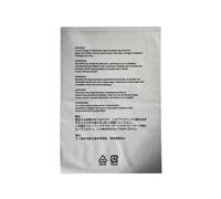 Buste trasparenti autosigillanti - antisoffocamento in 7 lingue - 25,8 x 34,5 cm