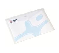 Buste trasparenti con bottone Rexel Ice 32,3x45,8 cm A3 conf. da 5 - 16131WH