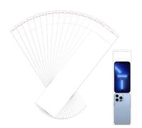 Buste Trasparenti in Cellophane per Gioielli 200 Pezzi 8x30cm Sacchetti di Plastica Autoadesivi 50µm Trasparente Bustine OPP Lungo per Collana Candele Pasticceria Caramelle(5 Dimensioni per La Scelta)