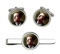 Buster Keaton Gemelli E Fermacravatta Set