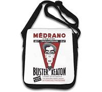 Buster Keaton Medrano - Borsa a tracolla, colore: Bianco