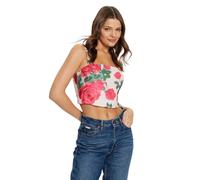 Bustier Top Raissa - Misura: XS P6EN BLURRED ROSES PRINT
