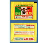 BUSTINA CALCIATORI PANINI 1970/71 - SIGILLATA/SEALED