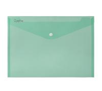 Bustina con bottone A5 Opaline verde