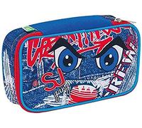 SJ Gang Astuccio Bustina, Boy, a ccessori Per La Scuola, a mpio Scomparto Interno Portapenne