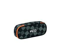 Appack Bustina Ovale a ppack, Yuzer, Verde, Portapenne Scuola con Organizer Porta Penne