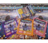 BUSTINE 1°-2°-3°FILM DEL CAMPIONATO +SET AGGIORNAMENTI CALCIATORI PANINI 21-22