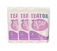 Bustine Di Tè Detox Da 28 Giorni - Supporto Dimagrante Naturale, Aiuto For La Pancia Piatta, Bevanda For Il Benessere Quotidiano, Tisana(3PCS)