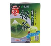 Bustine di tè giapponese a piramide Kunitaro con Uji Matcha, 22 bustine, 44 g,
