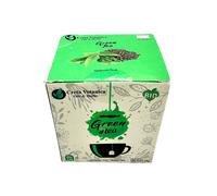 Bustine di tè verde biologico / tisana (1 scatola 15 bustine di tè - 8 scatol...