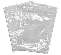 Bustine per gioielli o sacchettino plastica con zip - formato 120 x 170 mm/lotto di 1.000 pezzi