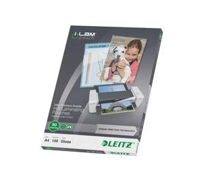 Bustine plastificazione Leitz A4 80 um Scatola 100