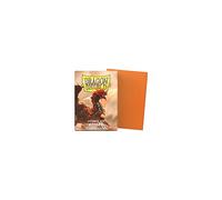 BUSTINE PROTETTIVE PER CARTE DA GIOCO ARCANE TINMEN Dragon Shield Matte Amber - Set da 60