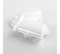 Bustine trasparenti Medio Sacchetti plastica richiudibili 100 pezzi 10 * 15cm Bustine chiusura ermetica piccoli polietilene con zip