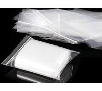 Bustine trasparenti Medio Sacchetti plastica richiudibili 100 pezzi 16 * 11cm Bustine chiusura ermetica piccoli polietilene con zip