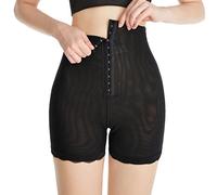 Bustini da donna Corsetti Dimagranti Corsetto Top Allenamento Donne Solido Fibbia Pantaloni Modellanti Vita Alta Biancheria Intima Sottile 2023 Dinamo Top, Nero , L