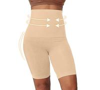 Bustini da donna Corsetto Body Shaper Allenamento Lingerie da donna a vita alta modellante pantaloncini coscia dimagrante modellante biancheria intima pancia corsetto sotto i vestiti, Beige, M-L