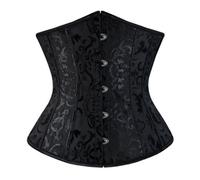 Bustino Donna Elegante Curvy Elegante Bustino Halloween Marrone Bianco Cerimonia Sexy Corsetti Dimagrante Corpetto Top Steampunk Medieval Pizzo Corsetto Gotico Pirata Bustini E Corsetti Stringivita