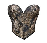 Bustino Waist Trainer Del Raso Da Donna Corsetto Stringivita Per La Vita Corsetto Satin Dimagrante Body Corsetti Donne Modellante Curvy Corpetto Slim Corpetto Top Stretto Osso Di Plastica Christmas