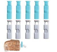 Bustlwor Clip per Sigillare, Clip per Sigillare Sacchetti, Possono Essere Utilizzate come Clip per Sigillare Sacchetti di Patatine, Sacchetti di Frutta Secca, Sacchetti di Caramelle, ecc.