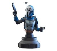 Busto altamente dettagliato di Star Wars Bo-Katan in scala 1:7 alto circa 6 poll