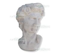 Busto busti in cemento e marmo David Verdi Apollo arredo casa giardino statua
