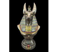 Busto del dio egizio della morte ANUBIS VERONESE (WU76649A4)