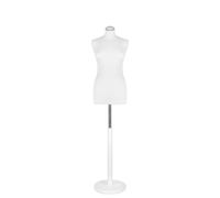Busto donna sartoriale manichino femminile bianco bianco