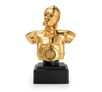 Busto dorato Royal Selangor Star Wars C3P0 con licenza ufficiale, edizione limit