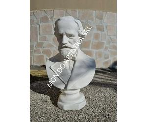 BUSTO GIUSEPPE VERDI MUSICISTA COMPOSITORE STATUA SCULTURA IN CEMENTO/MARMO
