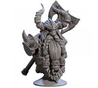 Busto In Resina Dimensioni 10cm - Berserker Nano Artisan-Guild