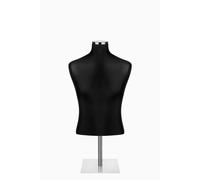 BUSTO UOMO SARTORIALE CORTO MANICHINO MASCHILE CROMO Nero