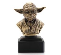 Busto Yoda Star Wars Royal Selangor con licenza ufficiale, edizione limitata dor