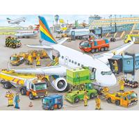 Busy Airport 35 Piece Puzzle