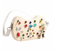 Busy Board con LED Educativo Gioco con Interruttori e Luci LED per Auto,