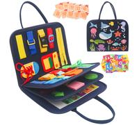 Busy Board per Bambini 4 Strati Giochi Montessori Pannello Sensoriale Montessori