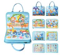 Busy Board per Bambini Giochi Montessori 1-4 Anni Giocattoli Educativi