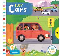 Busy Cars: A Push, Pull, Slide Book